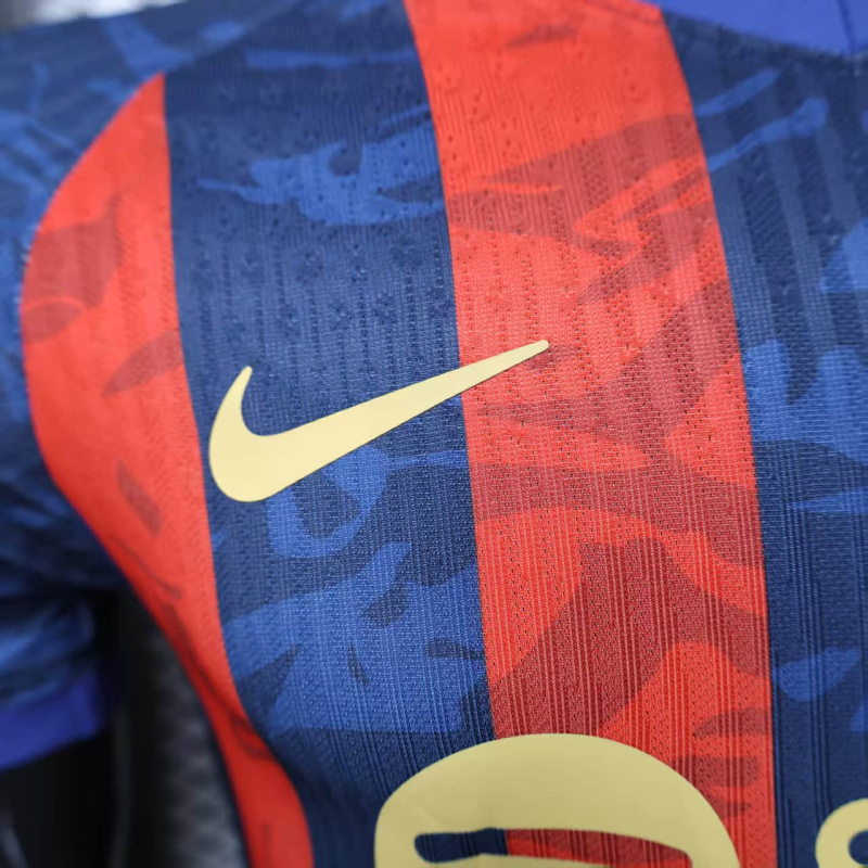 Player Barcelona Training Jersey 2025/2026 New Season Football Jersey Sports Shirt