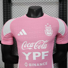 Player Argentina Training Jersey 2025/2026 New Season Football Jersey Sports Shirt