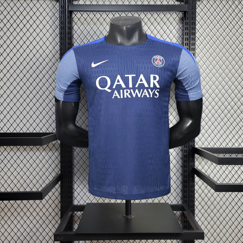Player PSG Training Jersey 2025/2026 New Season Football Jersey Sports Shirt