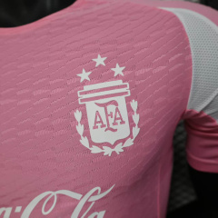 Player Argentina Training Jersey 2025/2026 New Season Football Jersey Sports Shirt
