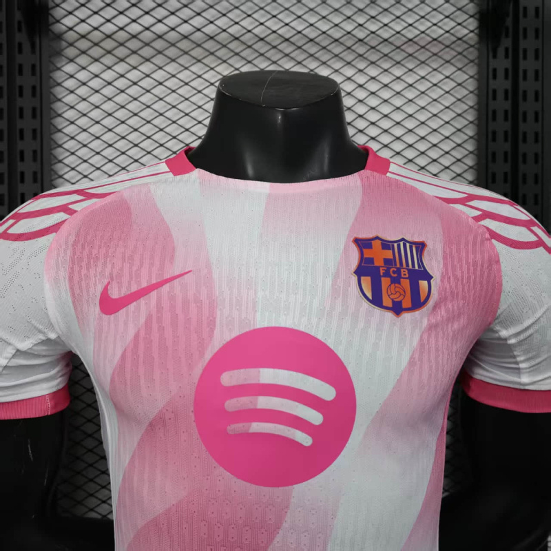 Player Barcelona Training Jersey 2025/2026 New Season Football Jersey Sports Shirt