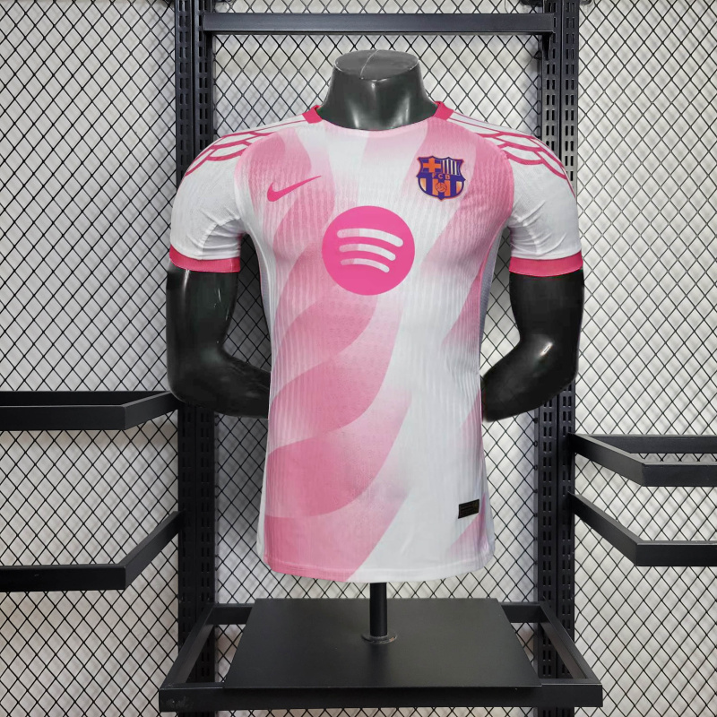 Player Barcelona Training Jersey 2025/2026 New Season Football Jersey Sports Shirt