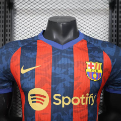Player Barcelona Training Jersey 2025/2026 New Season Football Jersey Sports Shirt