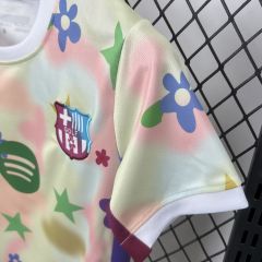 Kids Kit Barcelona Special Edition 2025/2026 New Season Football Jersey Sports Shirt