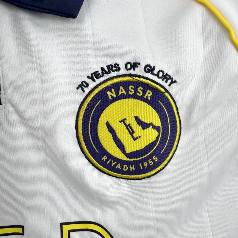 Kids Kit Al-Nassr Third 2025/2026 New Season Football Jersey Sports Shirt