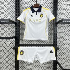 Kids Kit Al-Nassr Third 2025/2026 New Season Football Jersey Sports Shirt