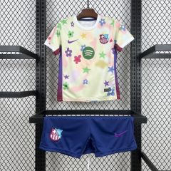 Kids Kit Barcelona Special Edition 2025/2026 New Season Football Jersey Sports Shirt