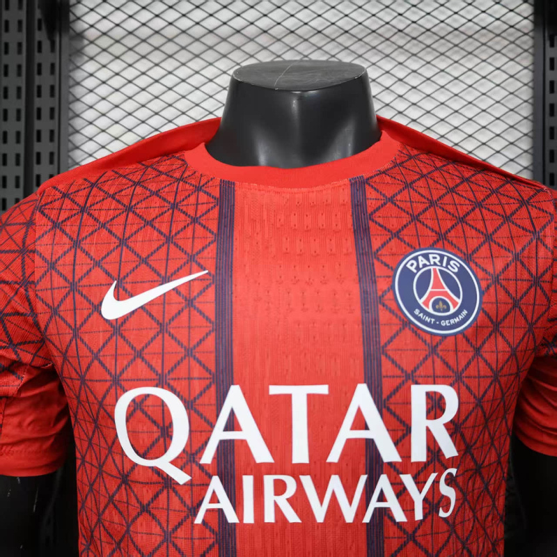 Player PSG Training Jersey 2025/2026 new season Football Jersey Sports shirt