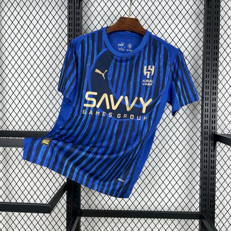Al Hilal Home 2025/2026 New Season Football Jersey Sports Shirt