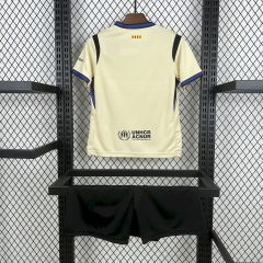 Kids Kit Barcelona Away 2025/2026 New Season Football Jersey Sports Shirt