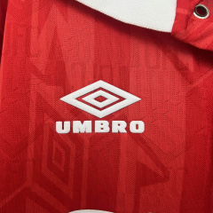 Retro Manchester United Home 92/94 Long Sleeve 2013/14 Season Football Jersey Sports Shirt