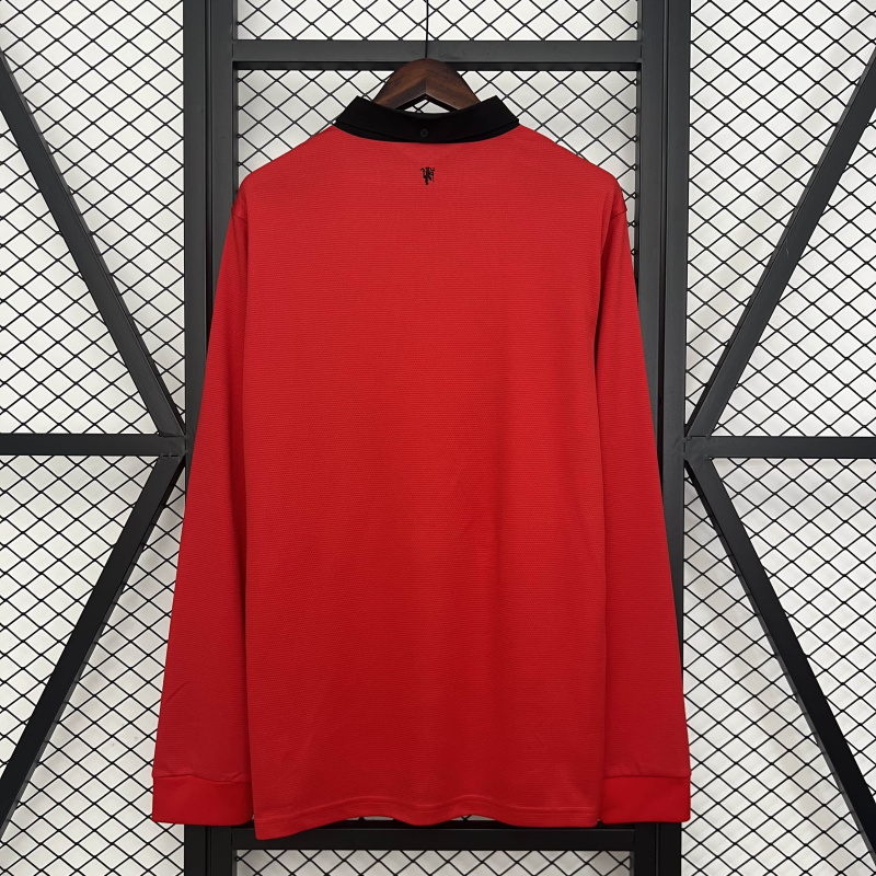 Retro Manchester United Home 2013/14 Long Sleeve 2013/14 Season Football Jersey Sports Shirt