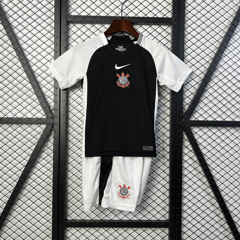 KIDS Corinthians home 2025/2026 New Season Football Jersey Sports Shirt