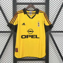 Retro AC Milan Away 99/00 Season Football Jersey Sports Shirt