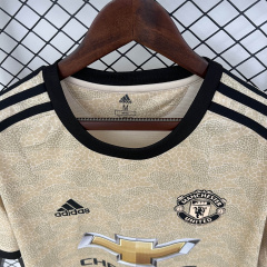 Retro Manchester United away 19/20 Season Football Jersey Sports Shirt