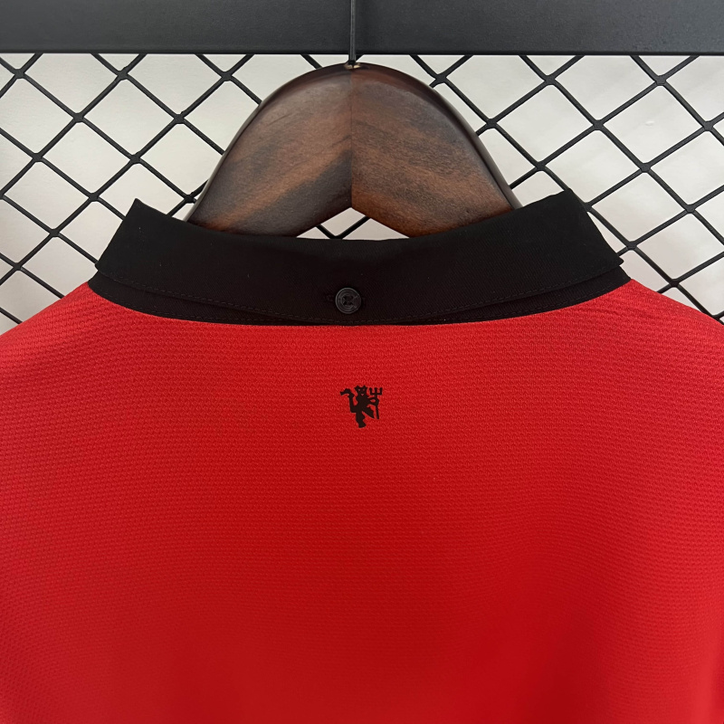 Retro Manchester United Home 2013/14 Long Sleeve 2013/14 Season Football Jersey Sports Shirt