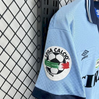 Retro Lazio Home 1996/97 Season Football Jersey Sports Shirt