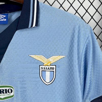 Retro Lazio Home 1996/97 Season Football Jersey Sports Shirt