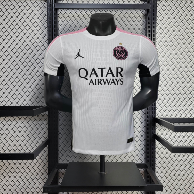 Player PSG Training Jersey 2025/2026 New Season Football Jersey Sports Shirt