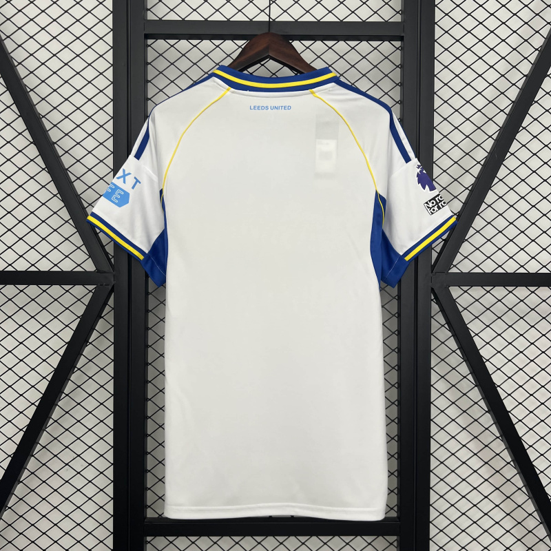 Leeds United Home 2025/2026 New Season Football Jersey Sports Shirt