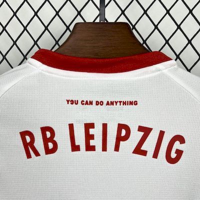 Kids Kit RB Leipzig Home 2025/2026 Season Football Jersey Sports Shirt
