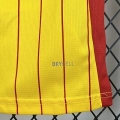 Kids Kit Lens Home 2025/2026 Season Football Jersey Sports Shirt