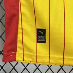 Kids Kit Lens Home 2025/2026 Season Football Jersey Sports Shirt