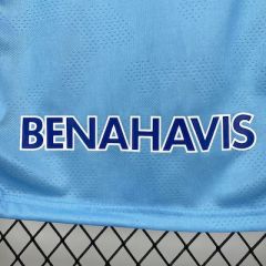 Kids Kit Malaga Home 2025/2026 Season Football Jersey Sports Shirt