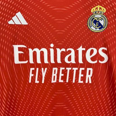 Kids Kit Real Madrid Orange Color Goalkeeper 2025/2026 Season Football Jersey Sports Shirt