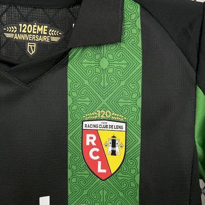Kids Kit Lens Away 2025/2026 Season Football Jersey Sports Shirt