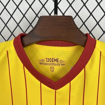Kids Kit Lens Home 2025/2026 Season Football Jersey Sports Shirt
