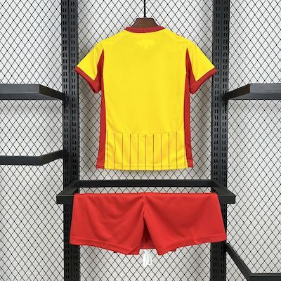 Kids Kit Lens Home 2025/2026 Season Football Jersey Sports Shirt