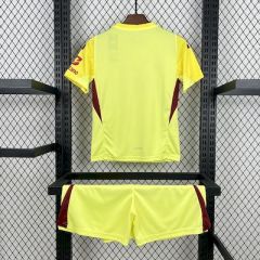 Kids Kit Benfica Yellow Goalkeeper 2025/2026 New Season Football Jersey Sports Shirt