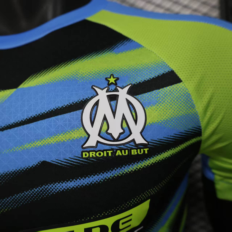 Player Marseille Training Jersey 2025/2026 New Season Football Jersey Sports Shirt