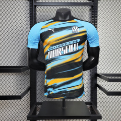 Player Marseille Training Jersey 2025/2026 New Season Football Jersey Sports Shirt