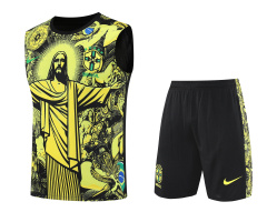 Brazil Short sleeve training kit 2025/2026 new season Football Jersey Sports shirt