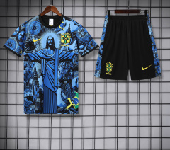 Brazil Short sleeve training kit 2025/2026 new season Football Jersey Sports shirt