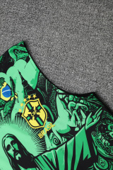Brazil Short sleeve training kit 2025/2026 new season Football Jersey Sports shirt
