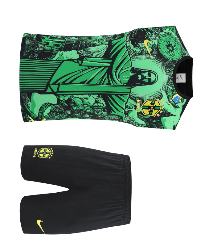 Brazil Short sleeve training kit 2025/2026 new season Football Jersey Sports shirt