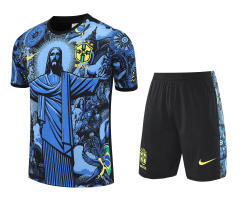 Brazil Short sleeve training kit 2025/2026 new season Football Jersey Sports shirt