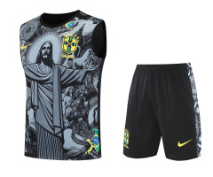 Brazil Short sleeve training kit 2025/2026 new season Football Jersey Sports shirt