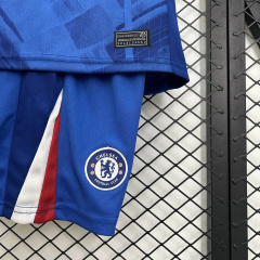 KIDS Chelsea home 2025/2026 shirt+shorts+sock kit Football team shirt Jersey