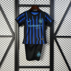 KIDS Inter Milan Home 2025/2026 shirt+shorts+sock kit Football team shirt Jersey
