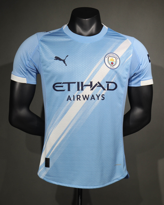 Player Manchester City Home 2025/2026 shirt+shorts+sock kit Football team shirt Jersey
