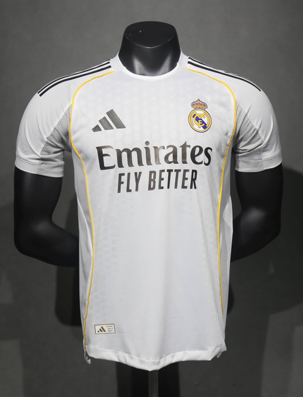 Player Real Madrid home 2025/2026 shirt+shorts+sock kit Football team shirt Jersey
