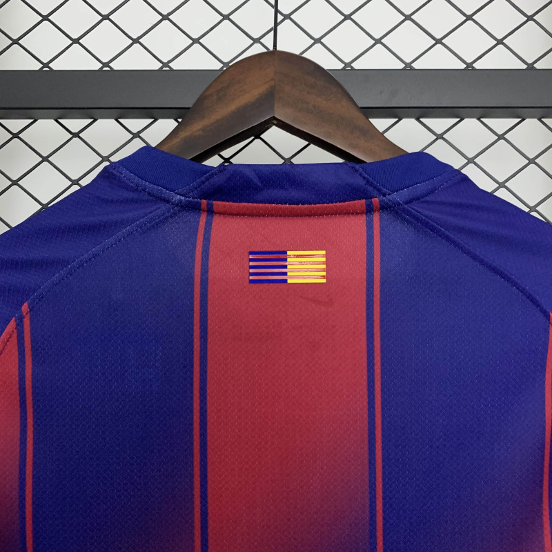 Barcelona home 2025/2026 shirt+shorts+sock kit Football team shirt Jersey
