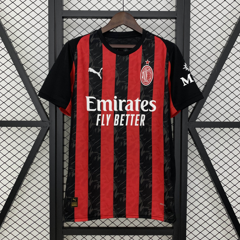AC Milan home 2025/2026 shirt+shorts+socks kit Football team shirt Jersey