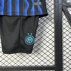 KIDS Inter Milan Home 2025/2026 shirt+shorts+sock kit Football team shirt Jersey