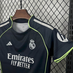 KIDS Real Madrid Away 2025/2026 shirt+shorts+sock kit Football team shirt Jersey