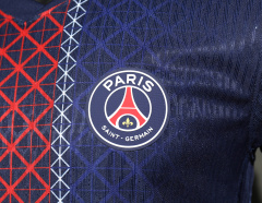 Player PSG home ground 2025/2026 shirt+shorts+sock kit Football team shirt Jersey